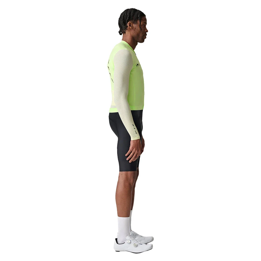 MAAP Evade Pro Base LS Jersey AW2023 - Glow/Dew - Image 4