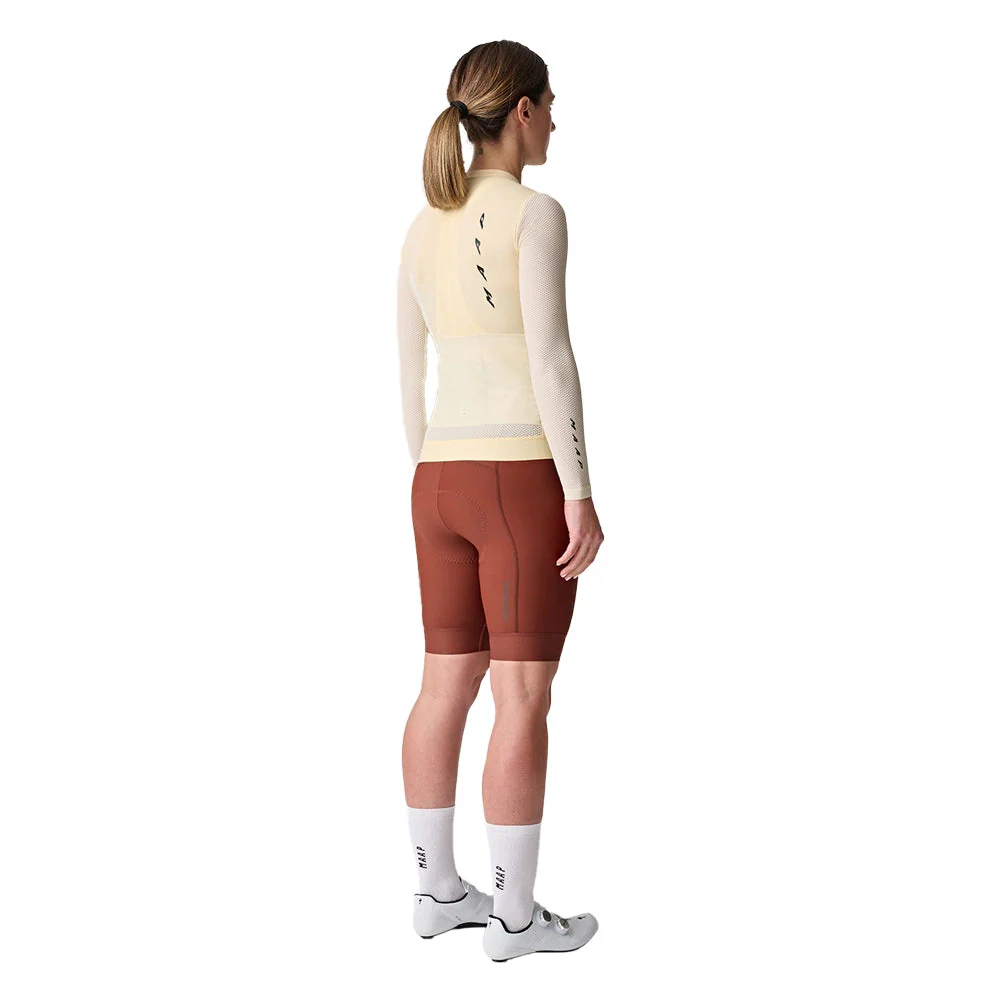 MAAP Evade Pro Base Women LS Jersey - Sandstone/Limestone - Image 4