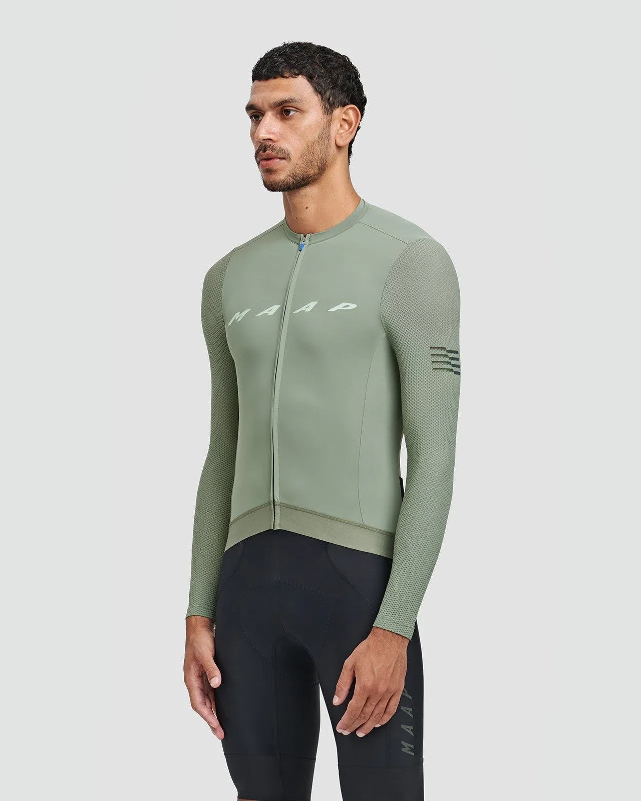 MAAP Evade Pro Base LS Jersey - Seagrass AW2022 - Image 3
