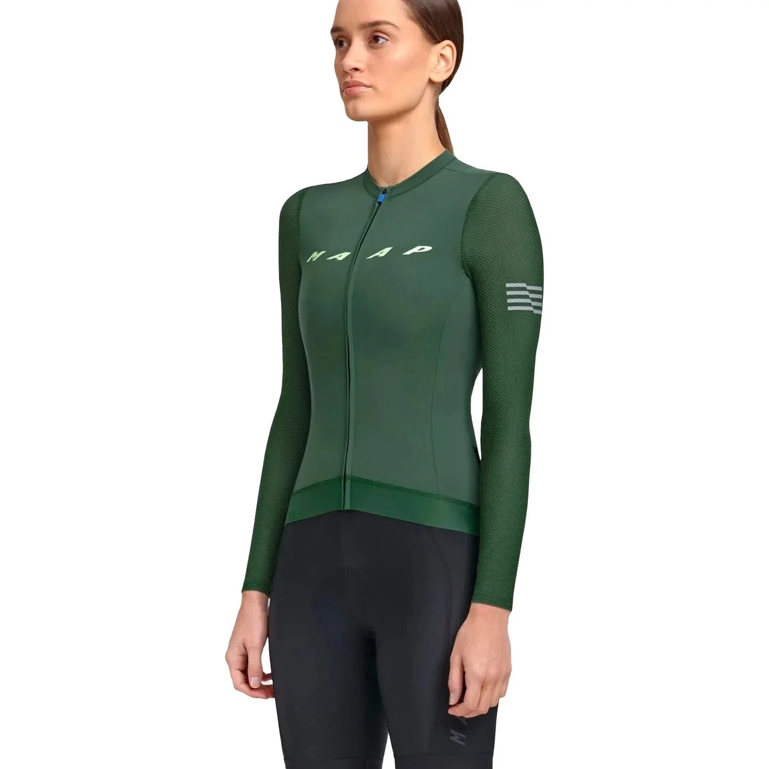 MAAP Evade Pro Base LS Women Jersey - Land AW2022 - Image 2