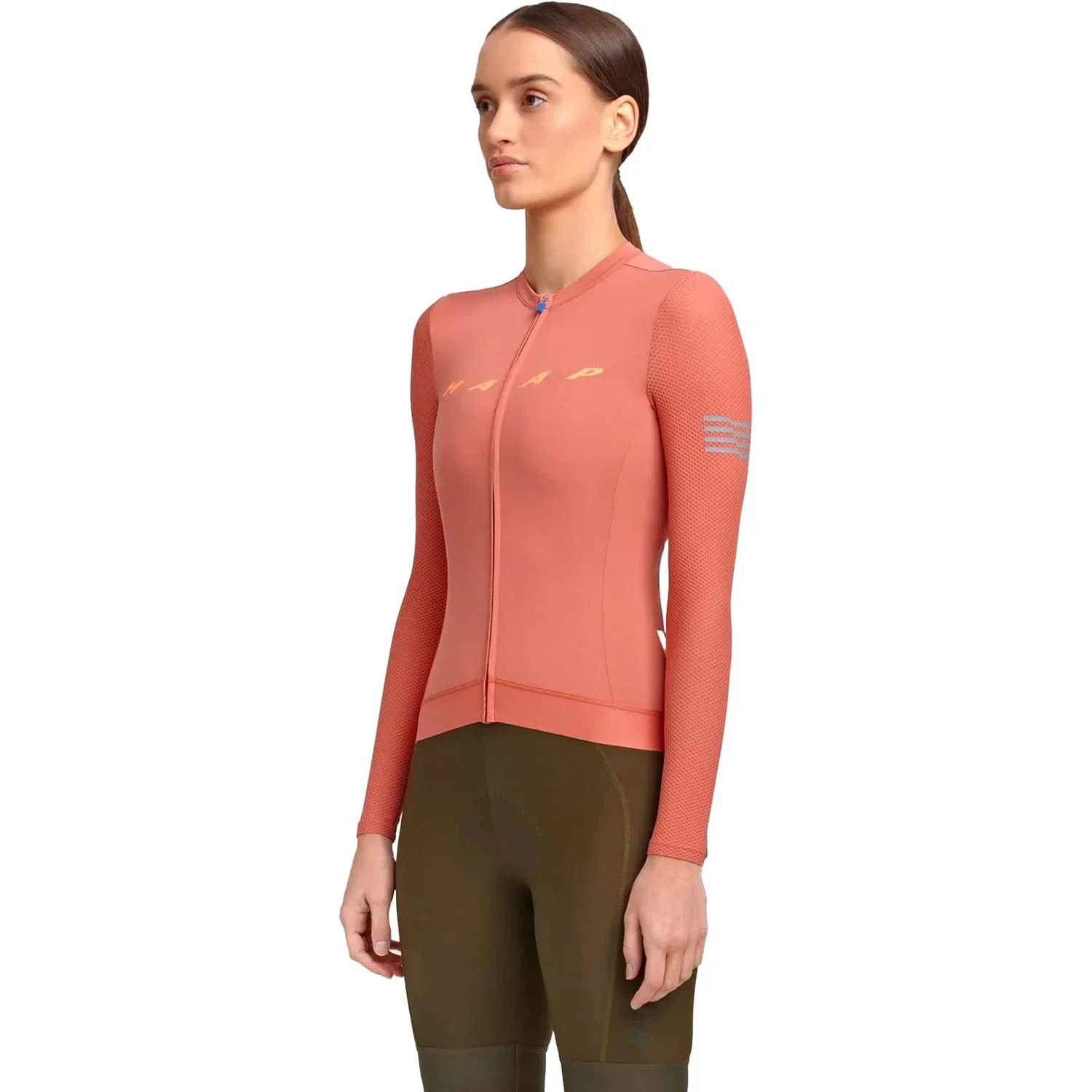 MAAP Evade Pro Base LS Women Jersey - Rose AW2022 - Image 2