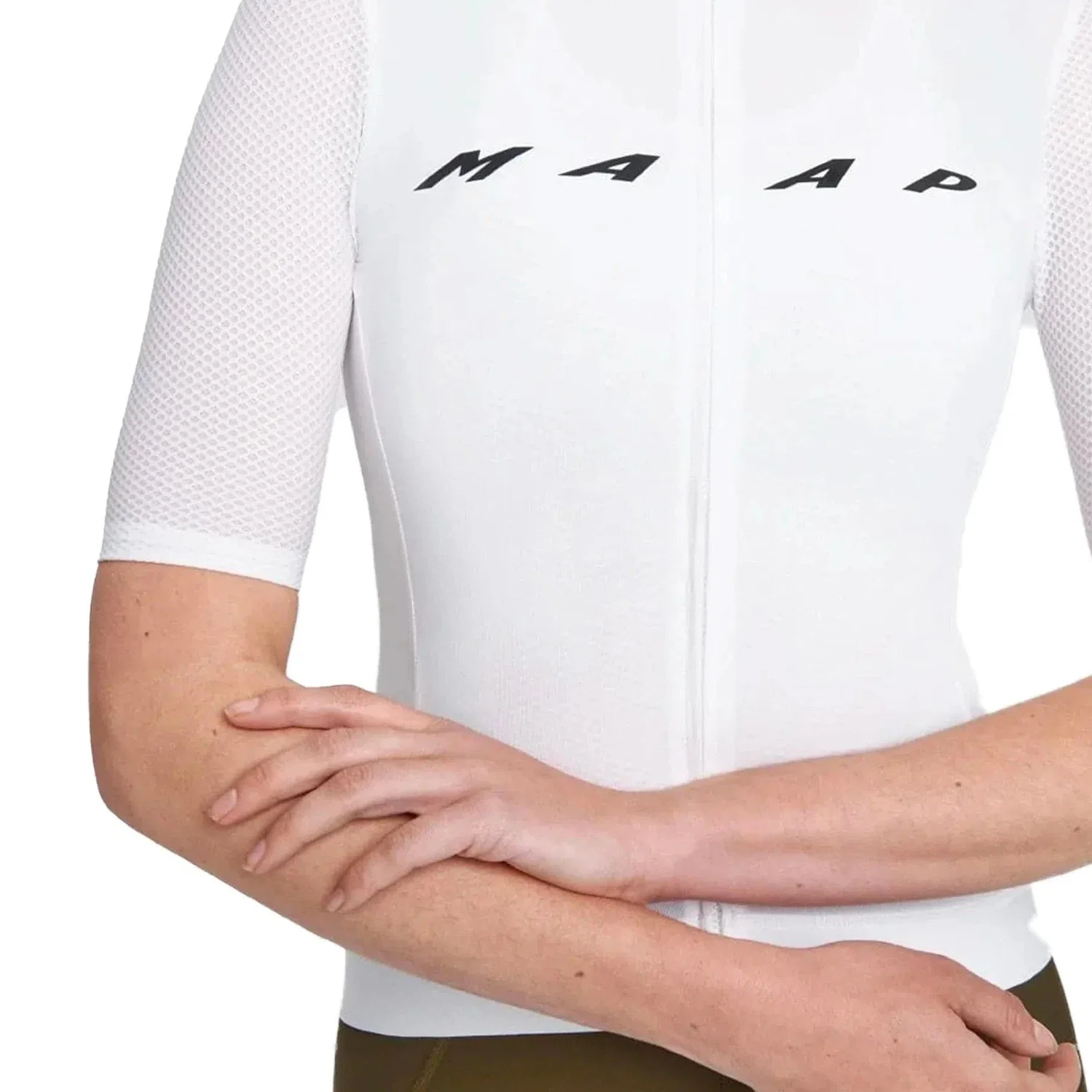 MAAP Evade Pro Base Women Jersey - White - Image 2