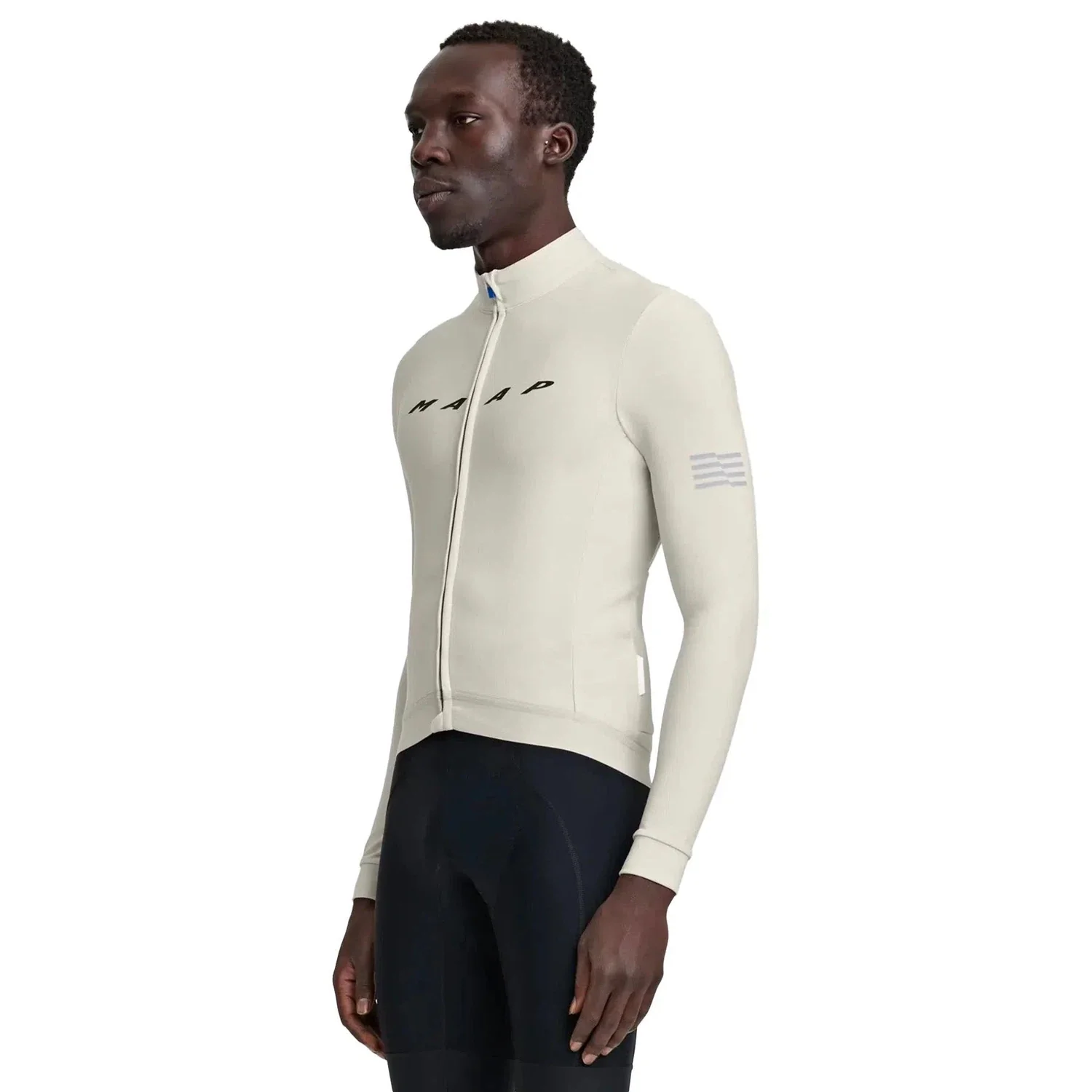MAAP Evade Thermal LS Jersey - Fog AW2022 - Image 2