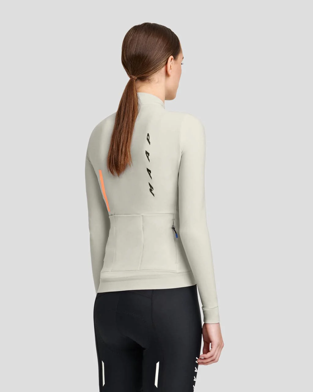 MAAP Evade Thermal LS Women Jersey - Fog AW2022 - Image 3