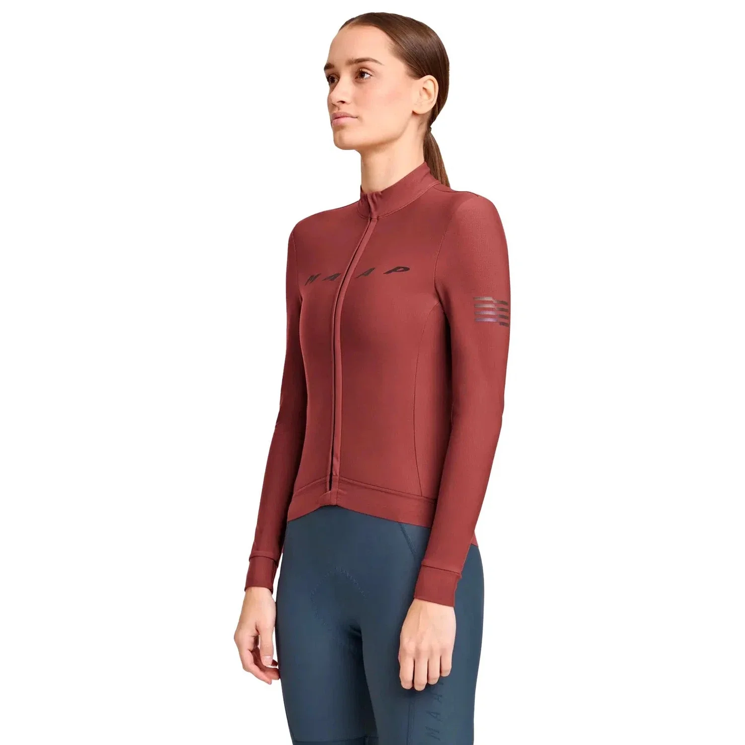 MAAP Evade Thermal LS Women Jersey - Henna AW2022 - Image 2