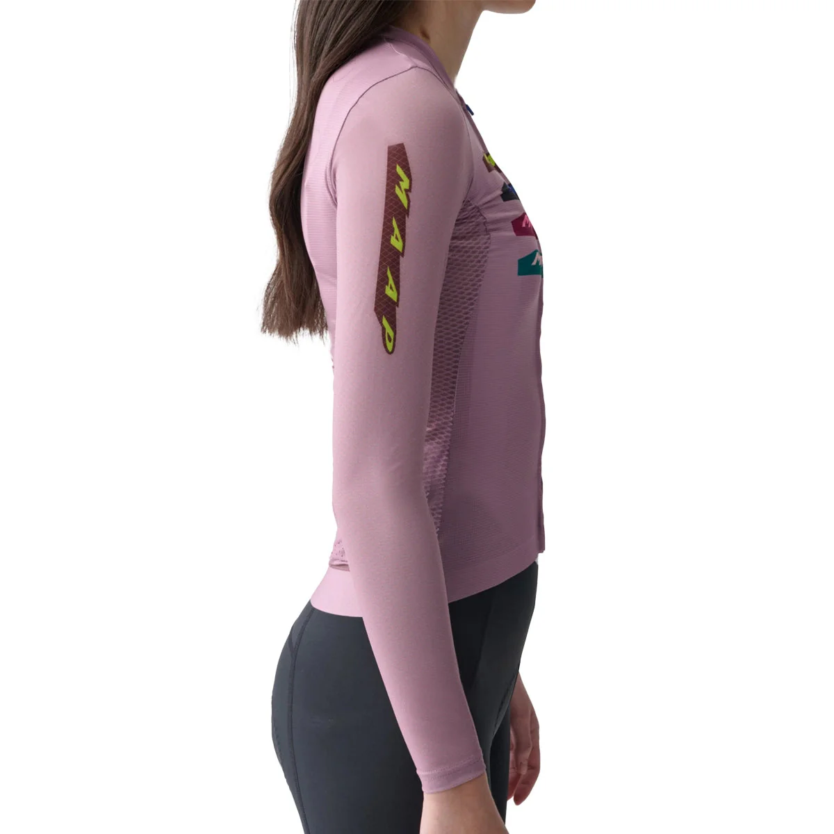 MAAP Evade X Pro Air 2.0 LS Women Jersey - Raisin - Image 4