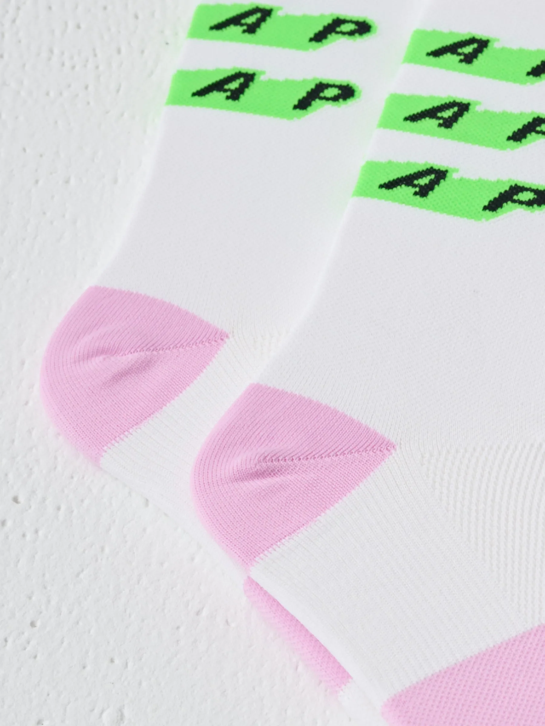 MAAP Evade X Socks - White/Fluro Green - Image 5
