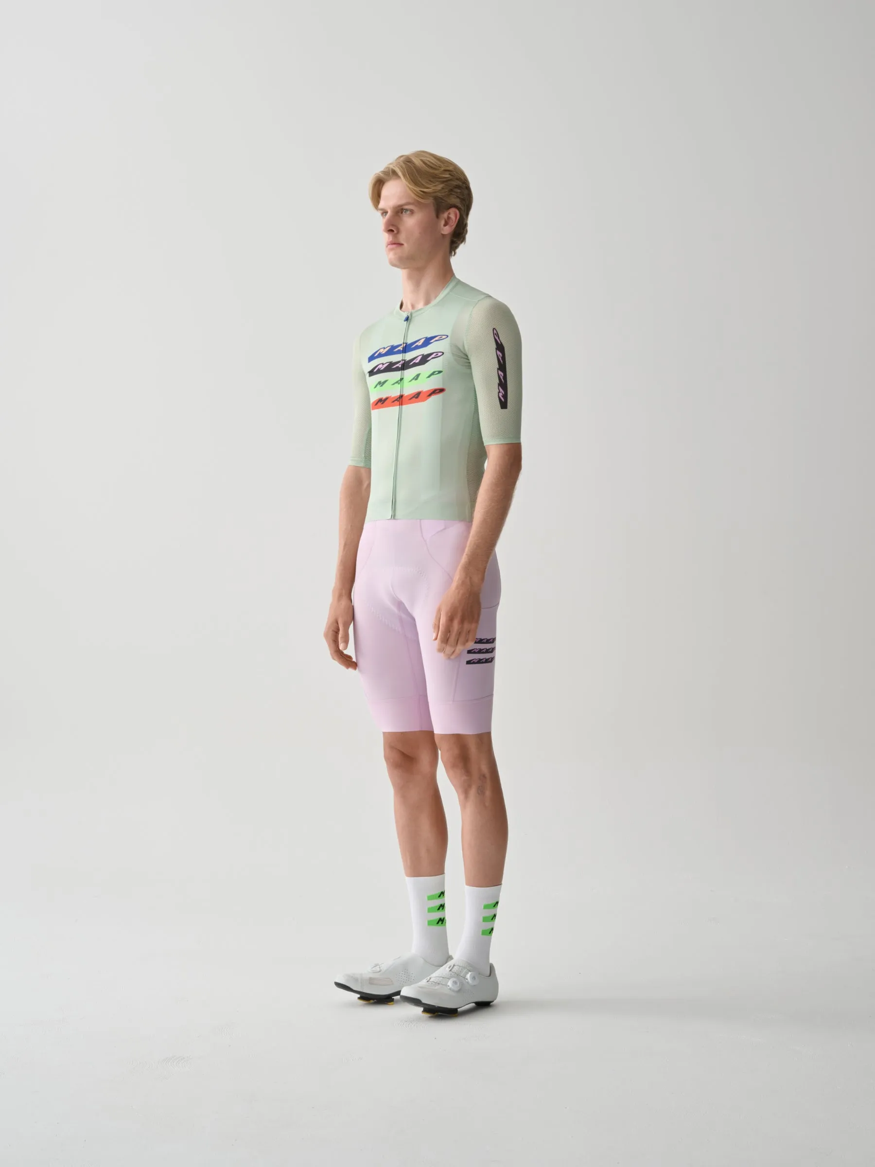 MAAP Evade X Team Bib Evo Cargo Bib Shorts - Cherry Blossom - Image 6