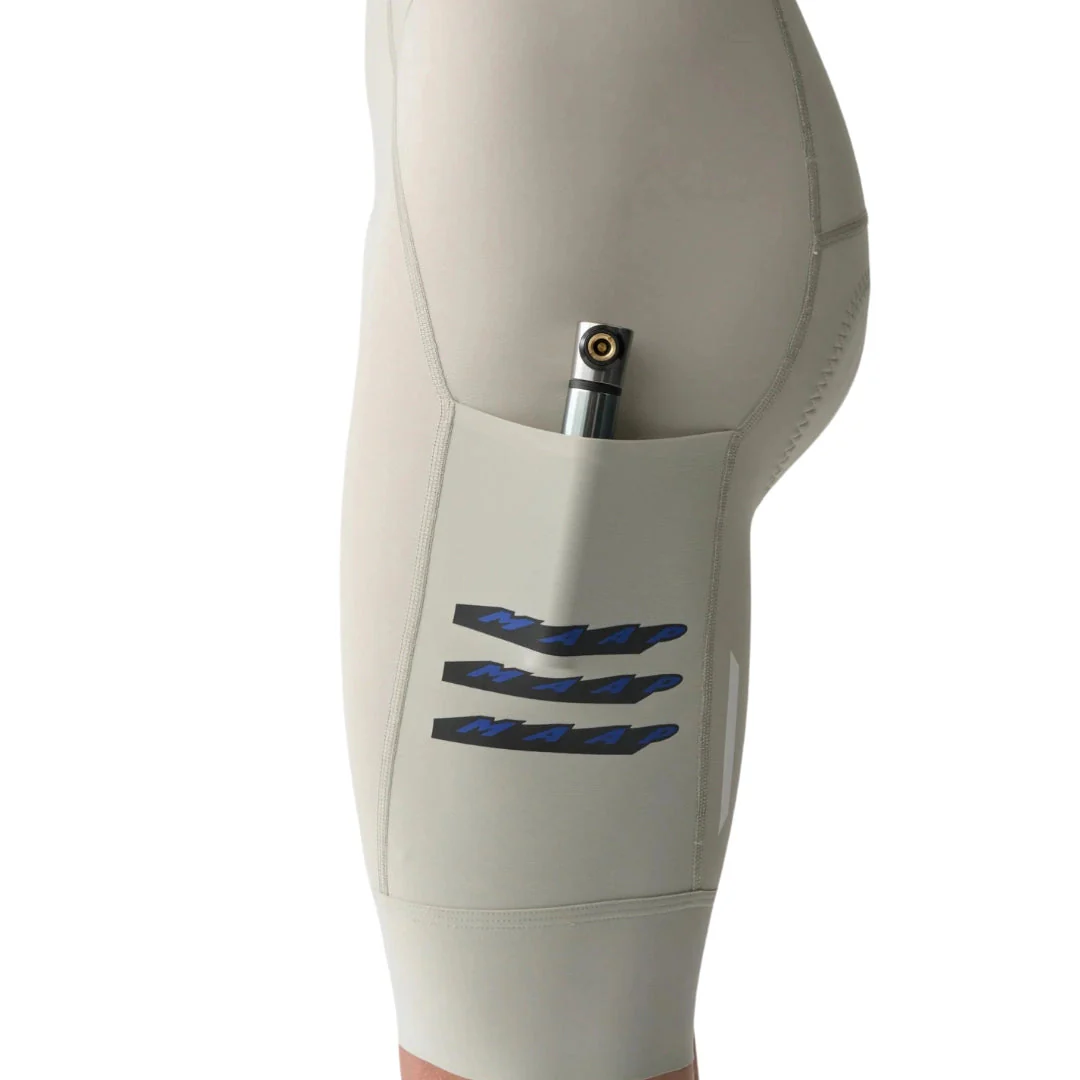 MAAP Evade X Team Bib Evo Cargo Bib Shorts - Fog - Image 2