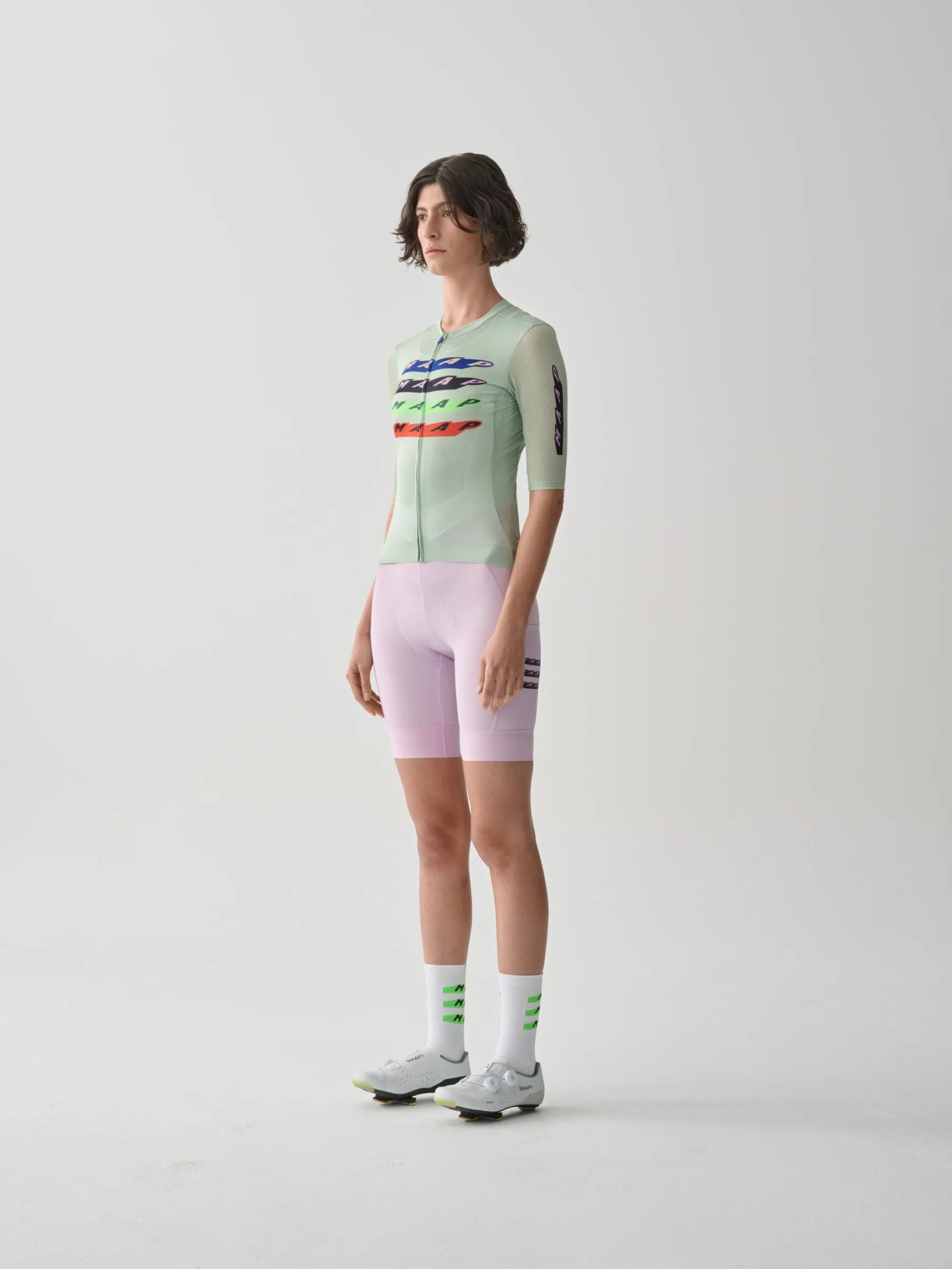 MAAP Evade X Team Bib Evo Cargo Women Bib Shorts - Cherry Blossom - Image 6