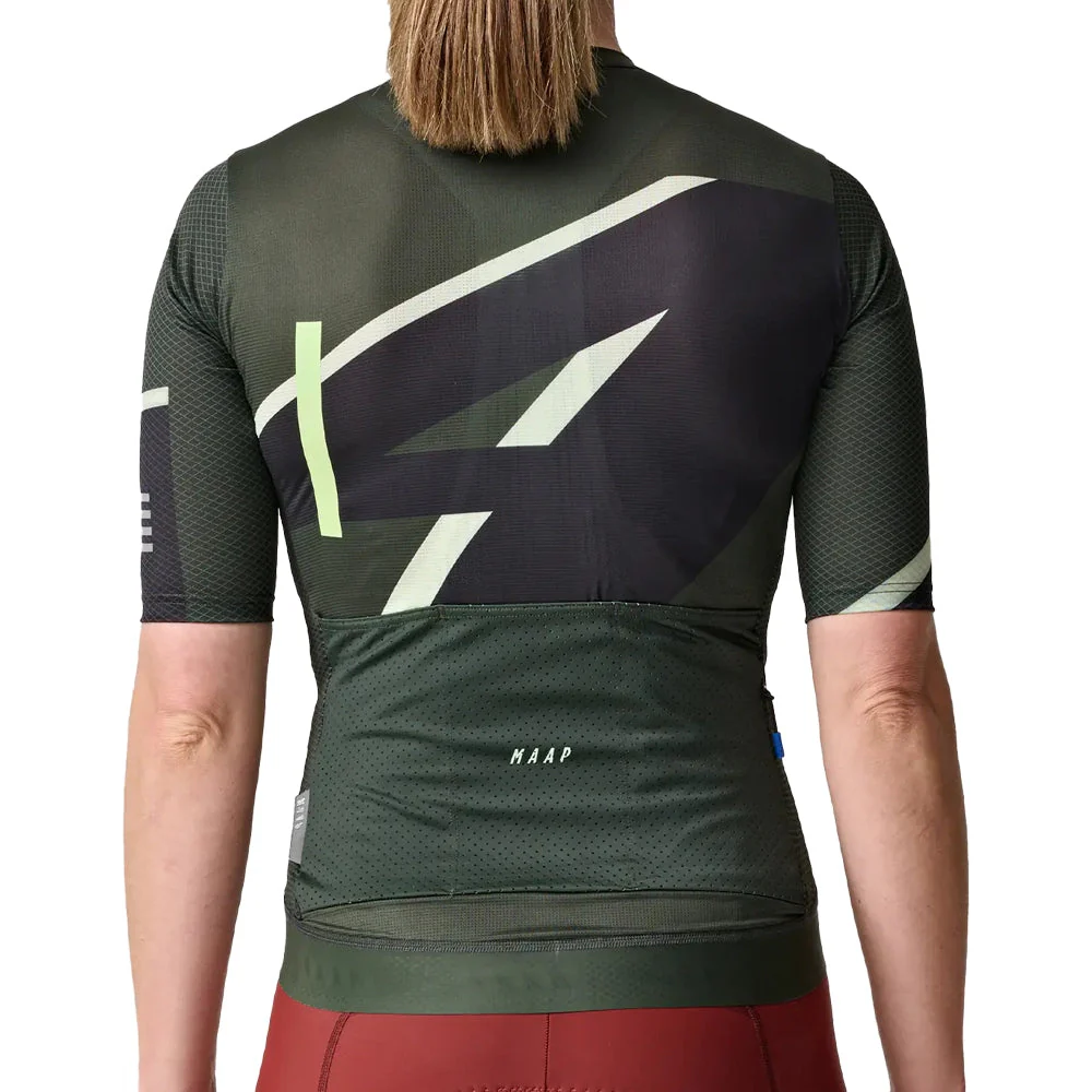MAAP Evolve 3D Pro Air Women Jersey 2.0 AW2023 - Bronze Green AW23 - Image 4
