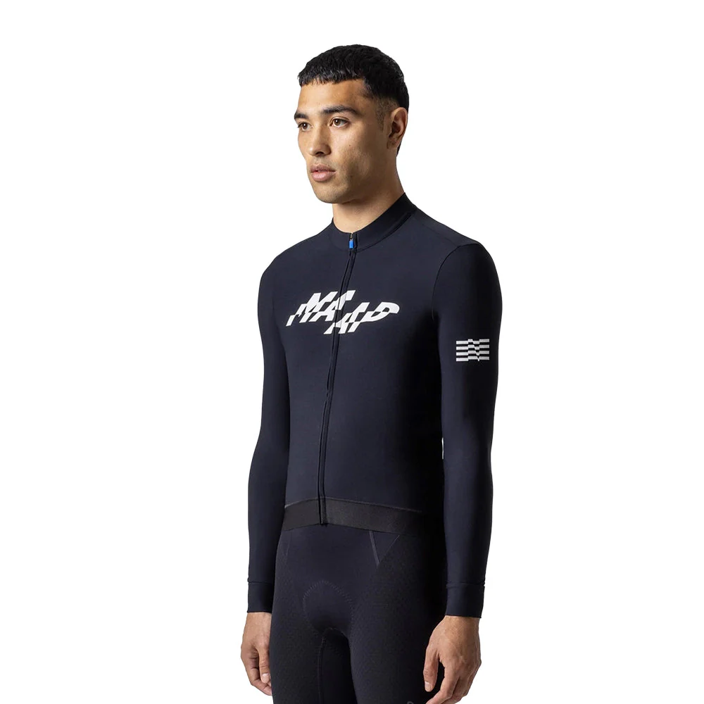 MAAP Fragment Thermal LS Jersey - Black - Image 2