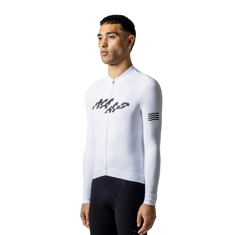 MAAP Fragment Thermal LS Jersey - White - Image 2