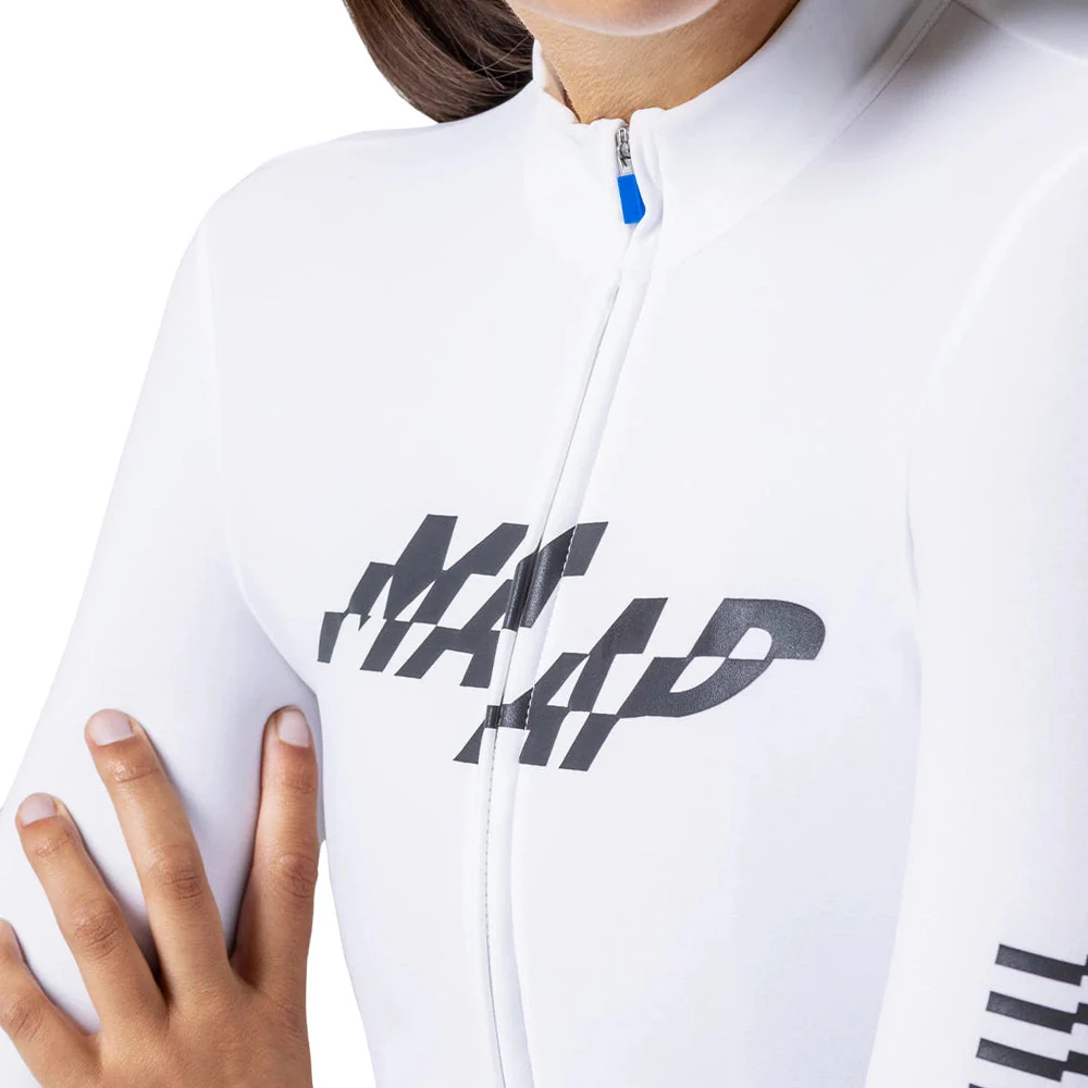 MAAP Fragment Thermal LS Women Jersey AW2023 - White - Image 4