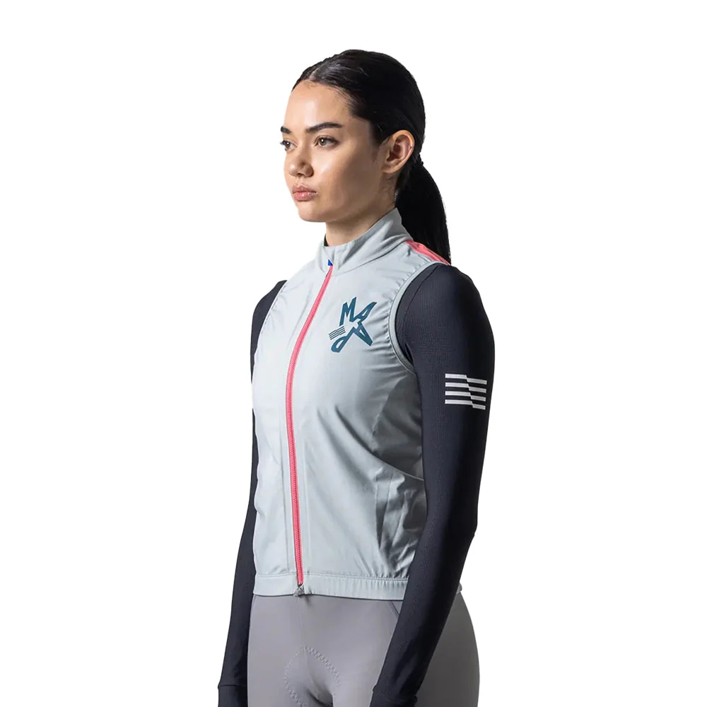 MAAP Prime OffCuts Women Vest - Grey Mist Mix - Image 2