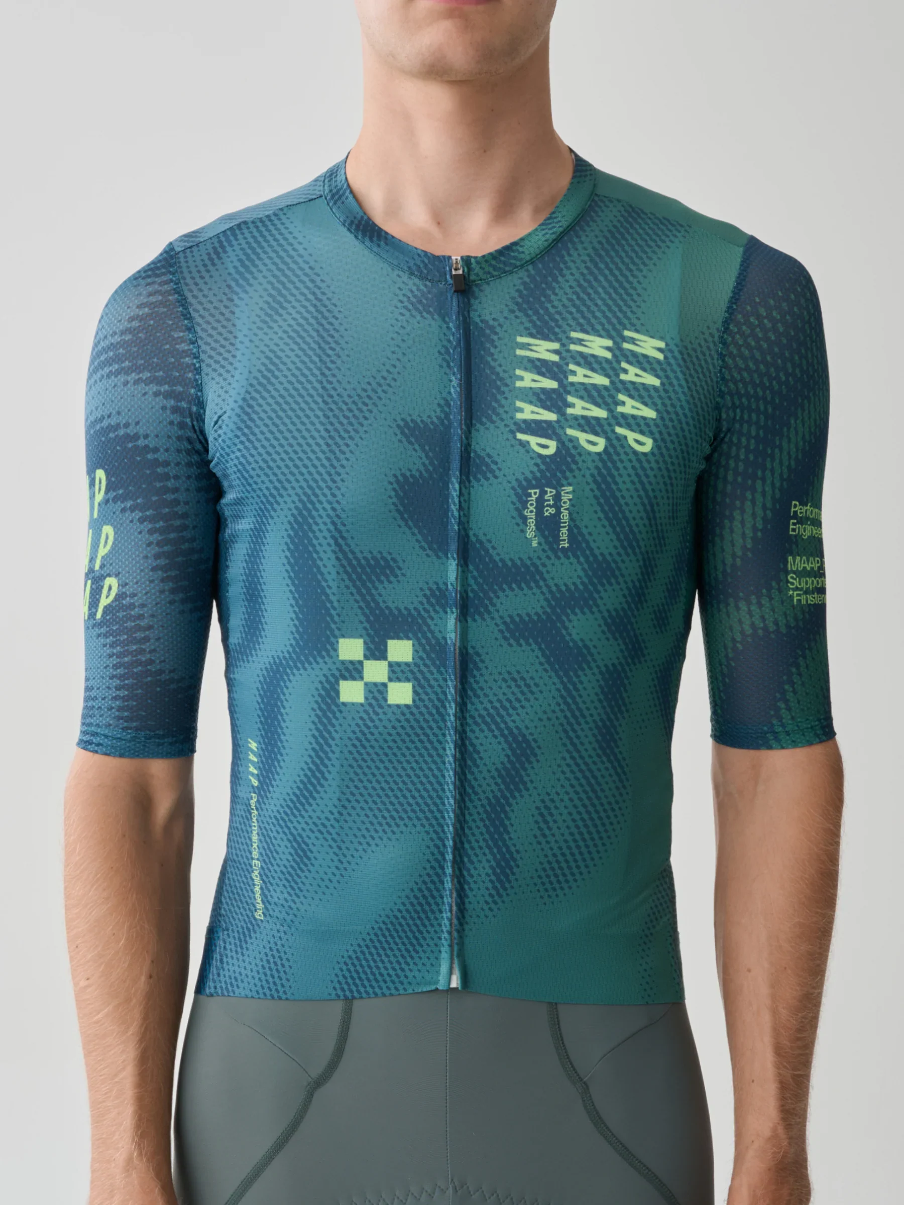 MAAP Privateer Russell Finsterwald Pro Air Jersey - Green - Image 2