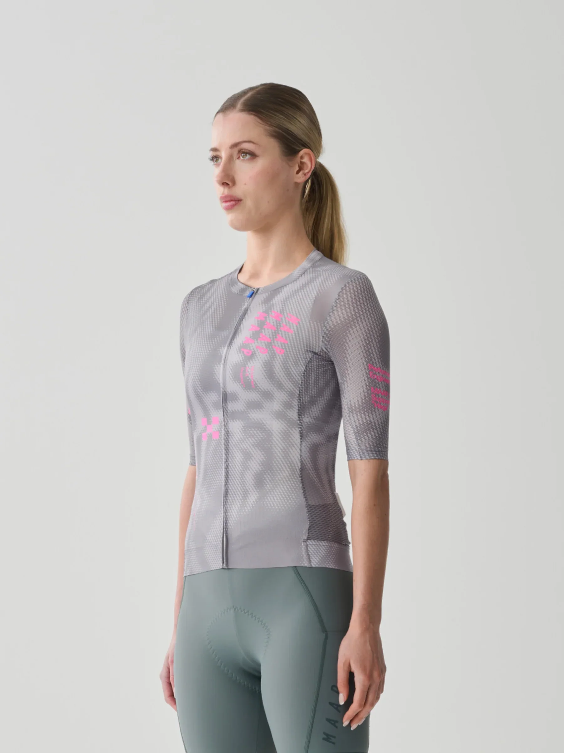 MAAP Privater Women C.H Pro Air Jersey 3.0 - Steel - Image 2
