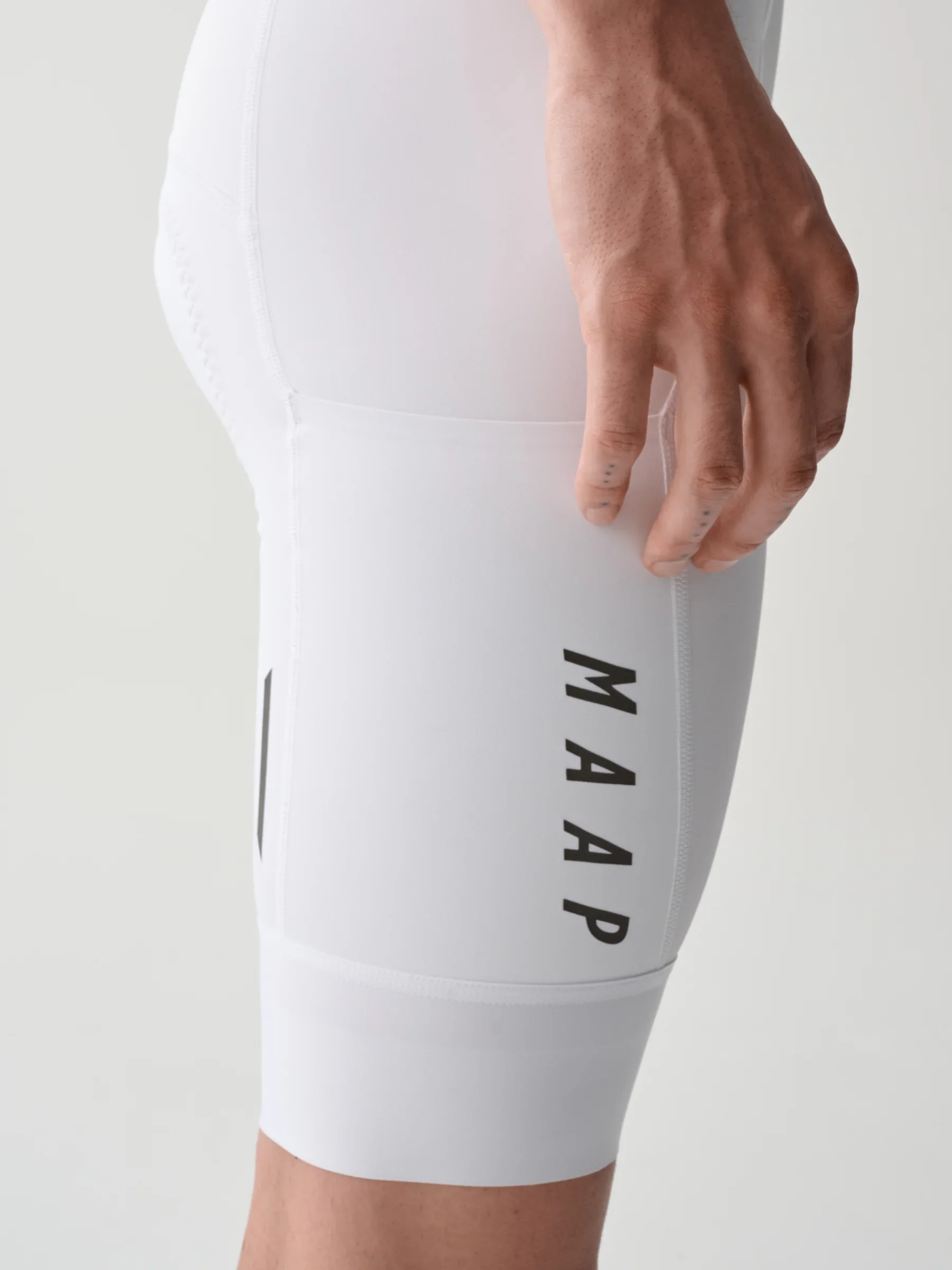 MAAP Team Bib Evo Cargo Bib Shorts - White - Image 4