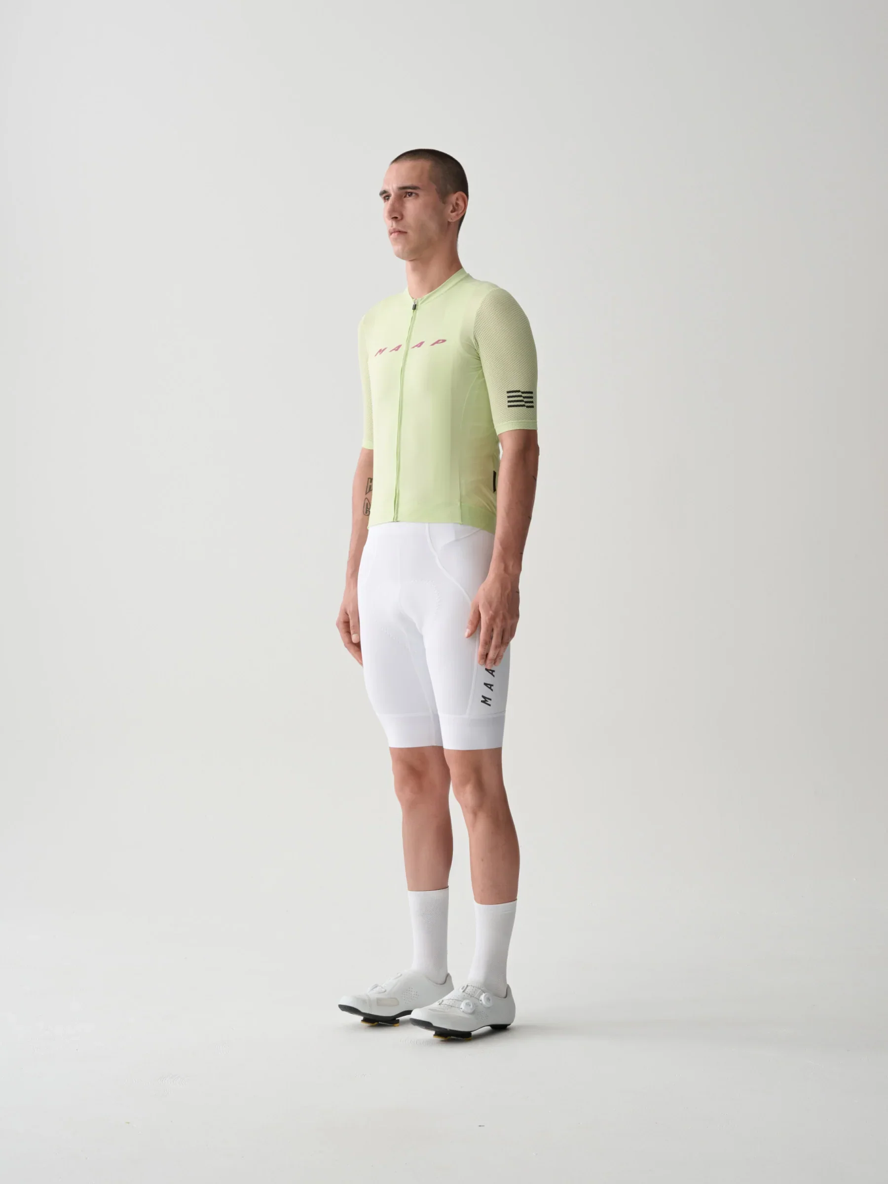 MAAP Team Bib Evo Cargo Bib Shorts - White - Image 5