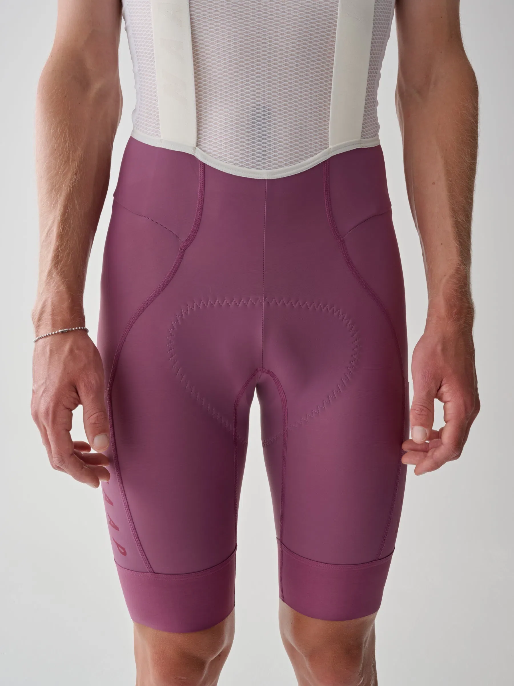 MAAP Team Bib Evo Cargo Bib Shorts - Dark Mauve - Image 2