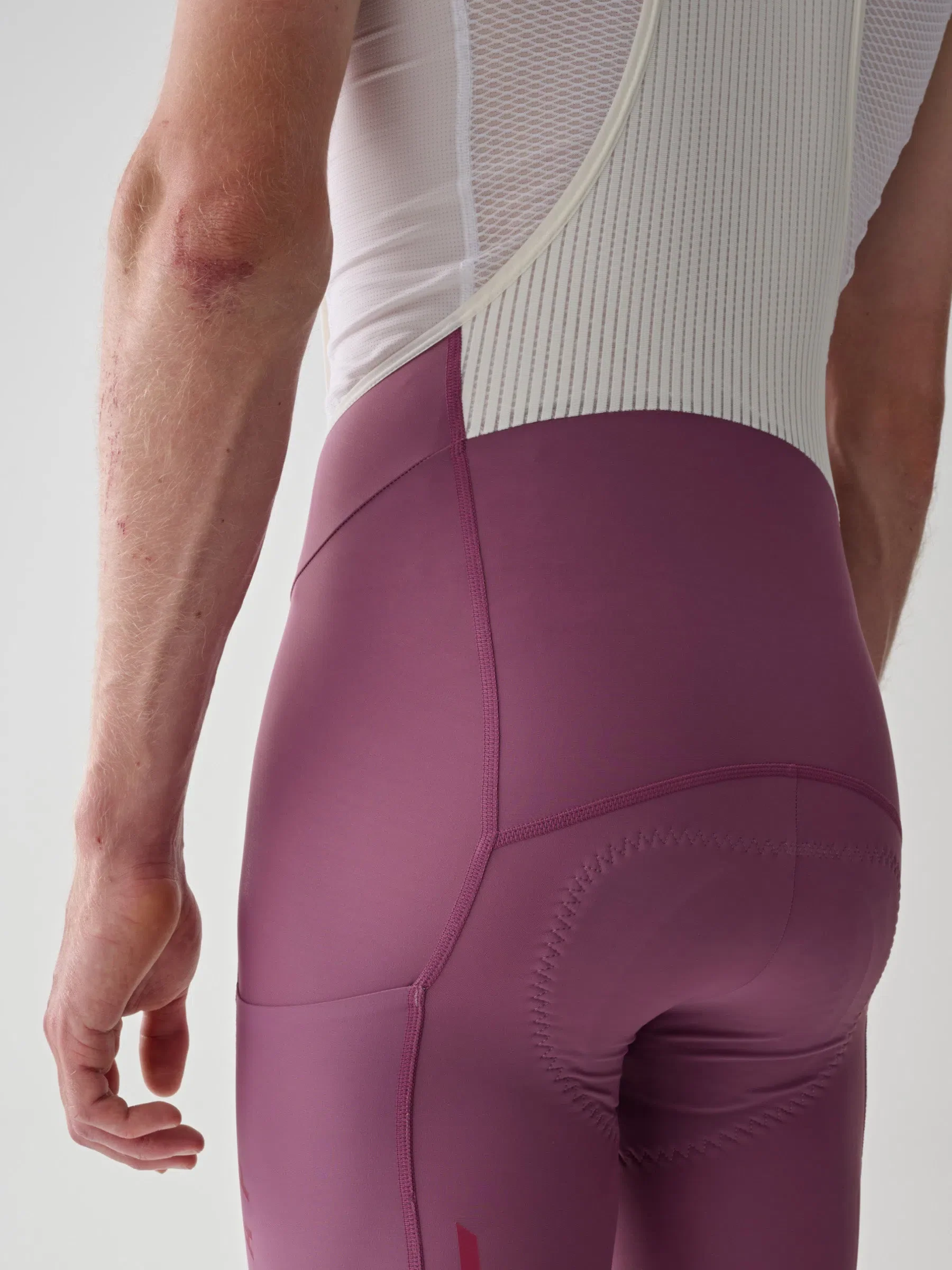 MAAP Team Bib Evo Cargo Bib Shorts - Dark Mauve - Image 4