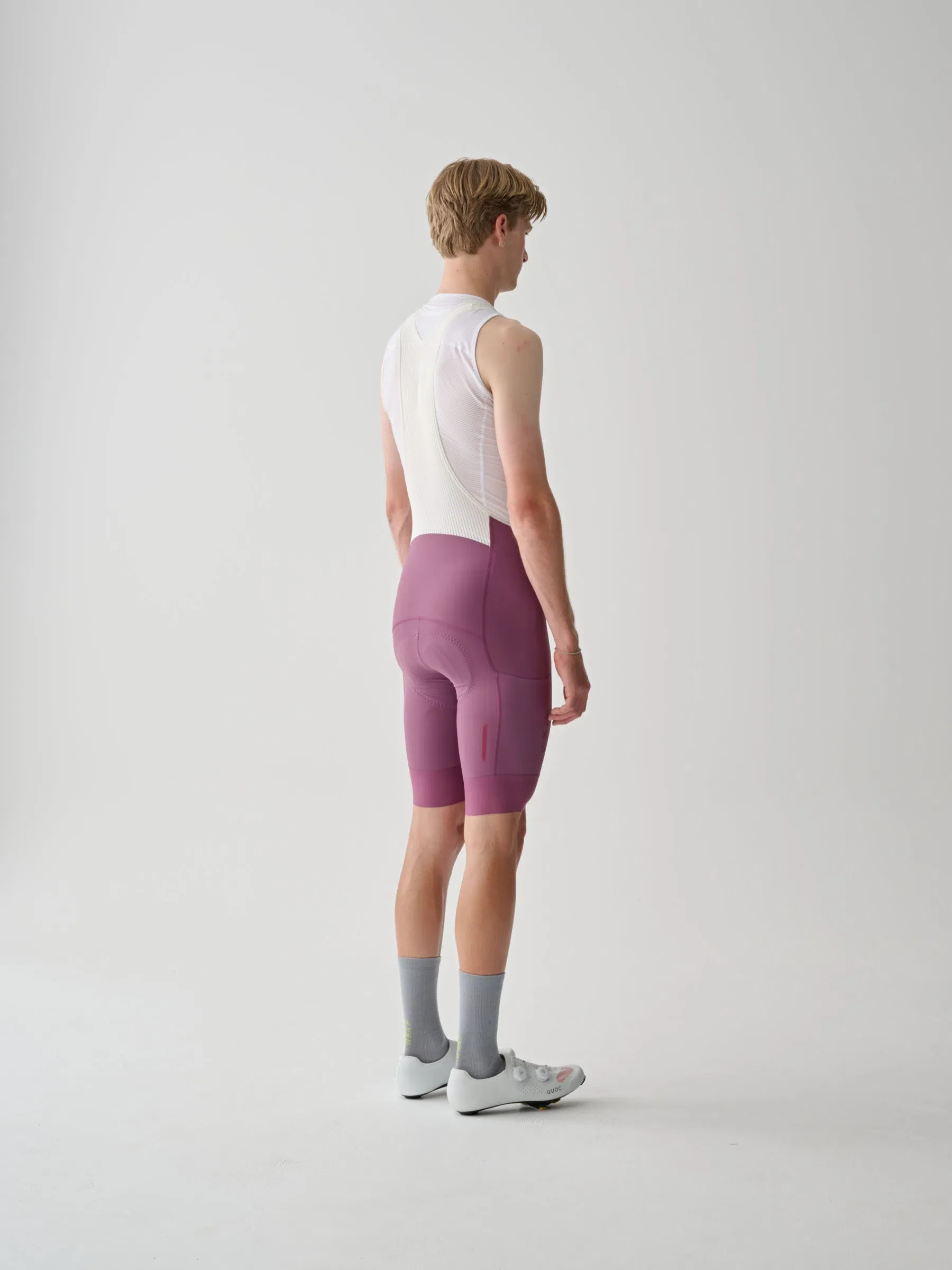 MAAP Team Bib Evo Cargo Bib Shorts - Dark Mauve - Image 6