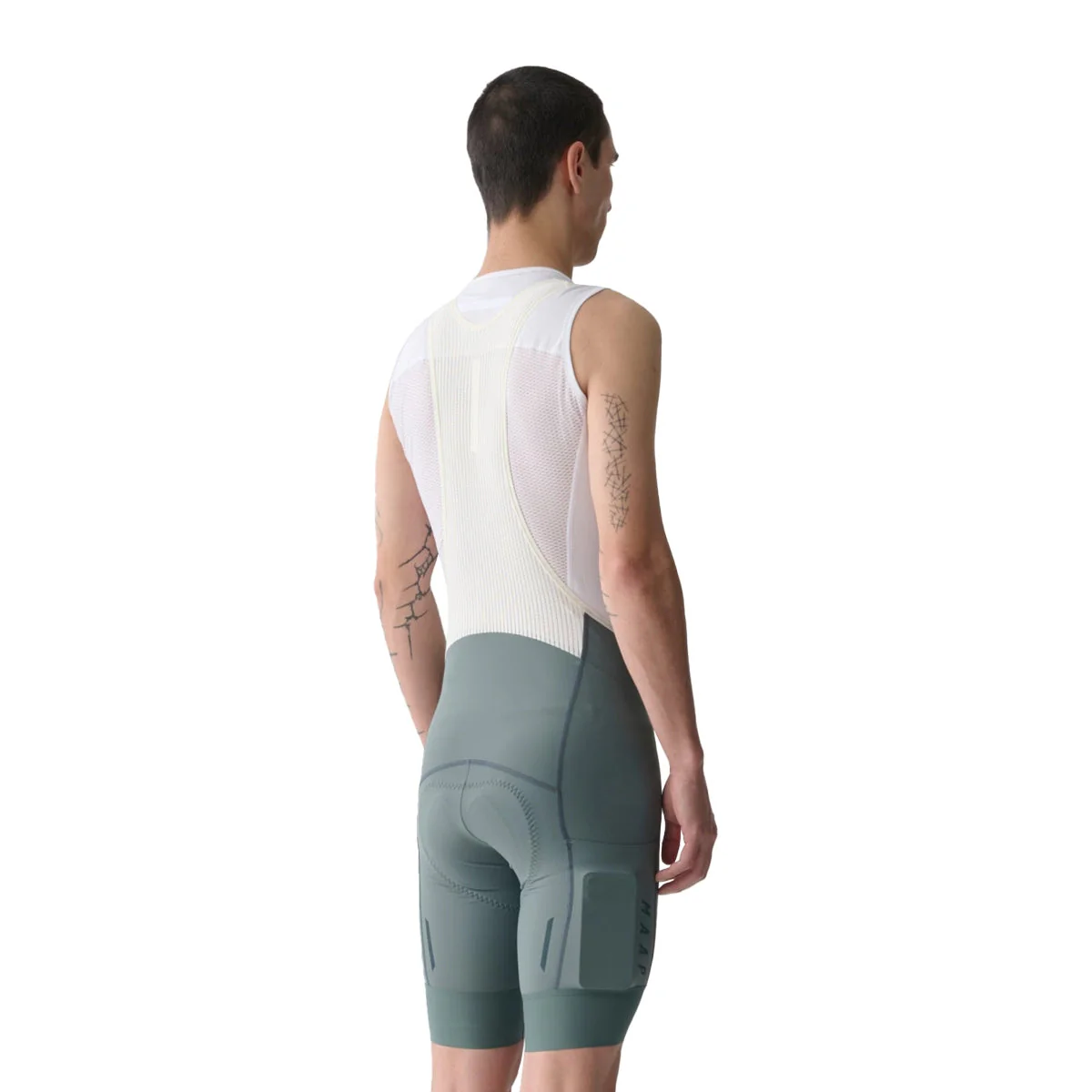 MAAP Team Evo Cargo Bib Shorts - Balsam Green - Image 3