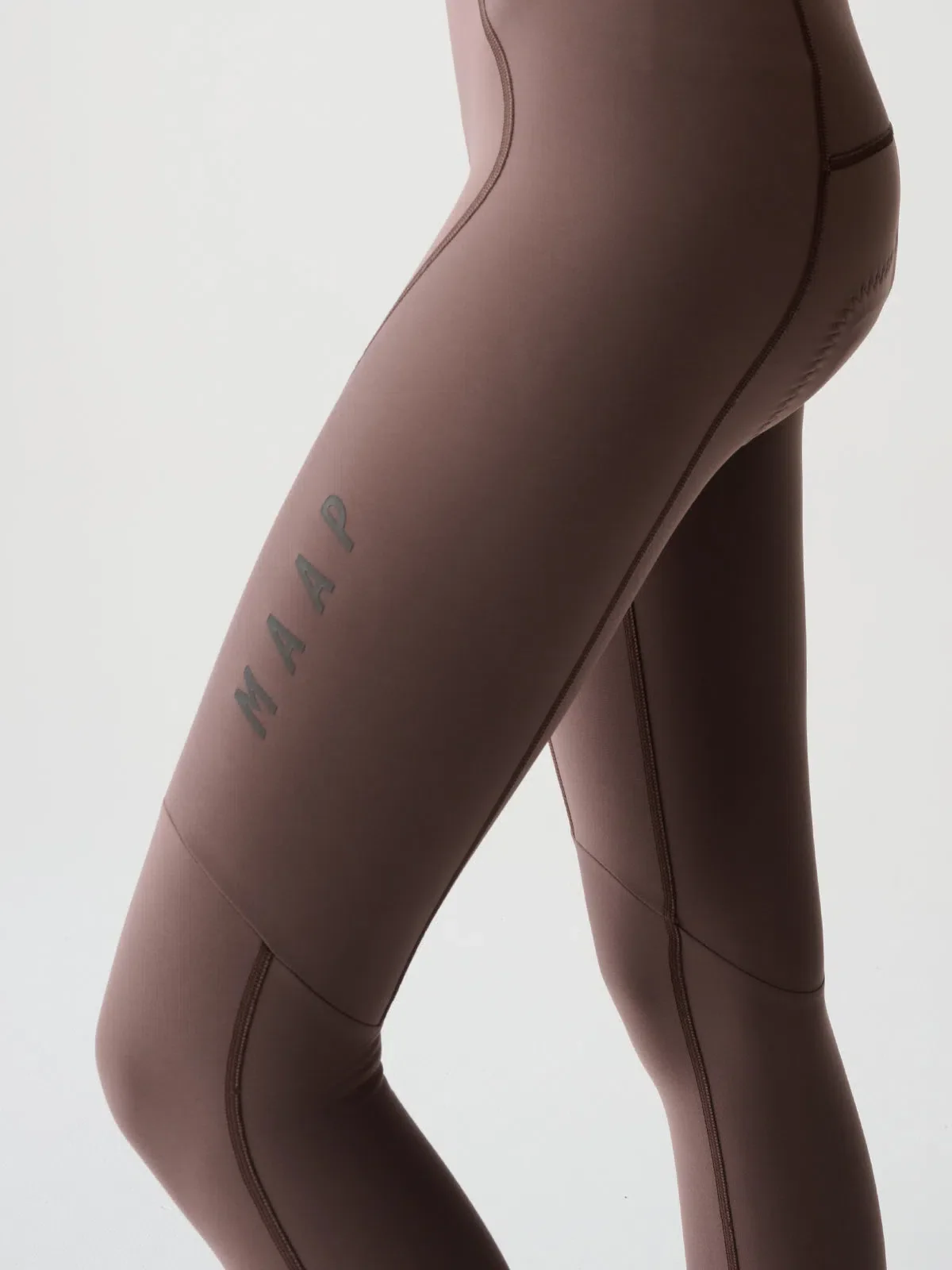 MAAP Team Evo Thermal Women Bib Tights - Dark Clay - Image 3