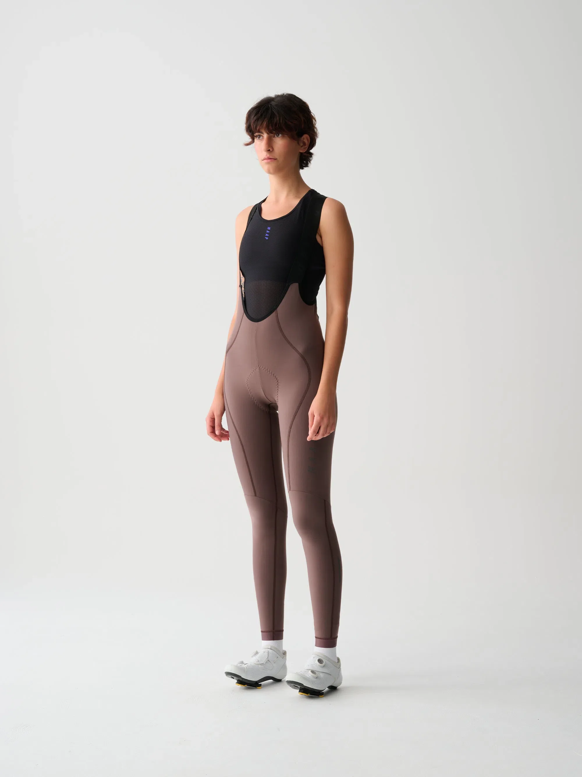 MAAP Team Evo Thermal Women Bib Tights - Dark Clay - Image 4
