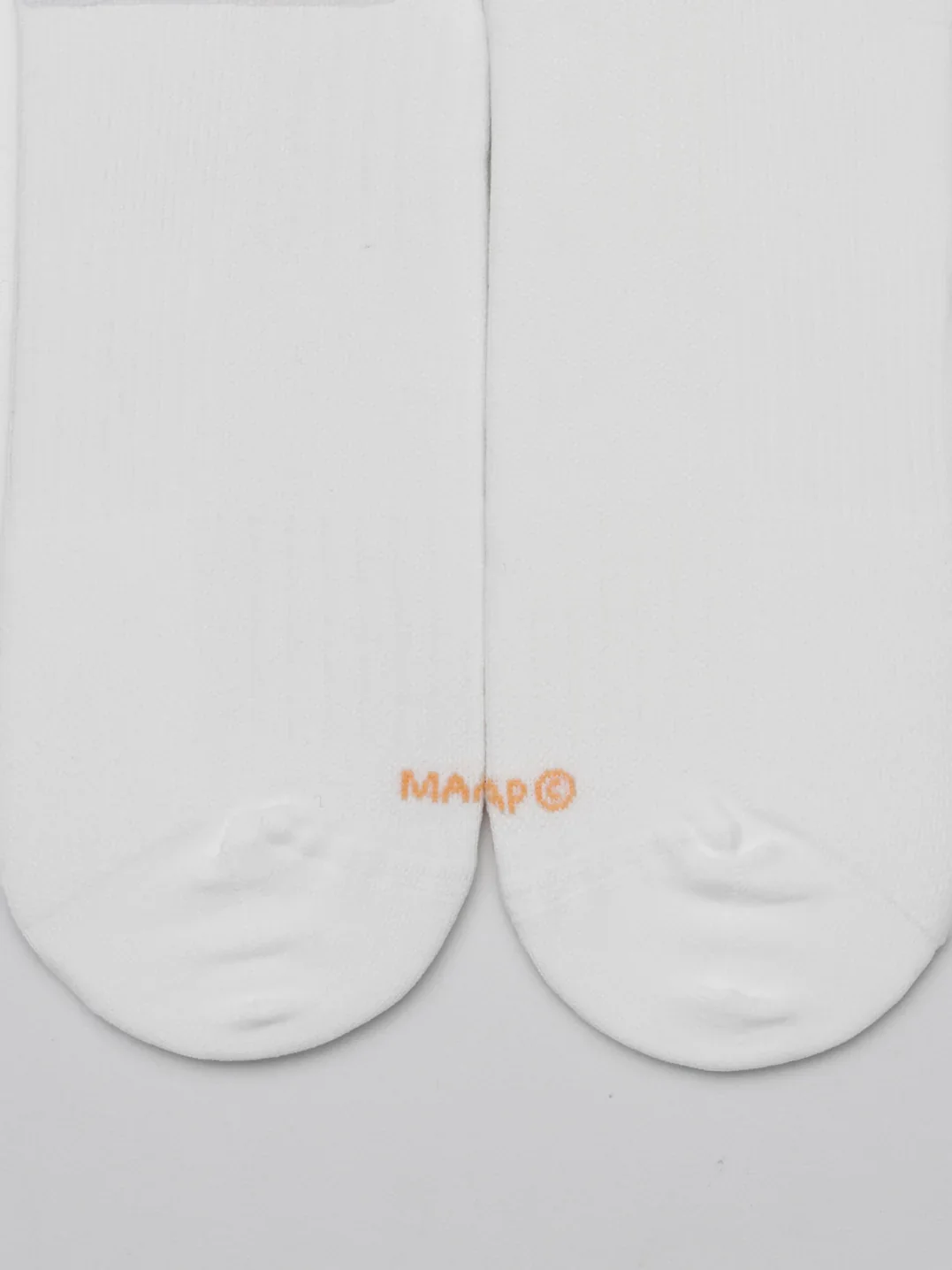 MAAP Team Socks Long - White/ Faded Fluoro Orange - Image 5