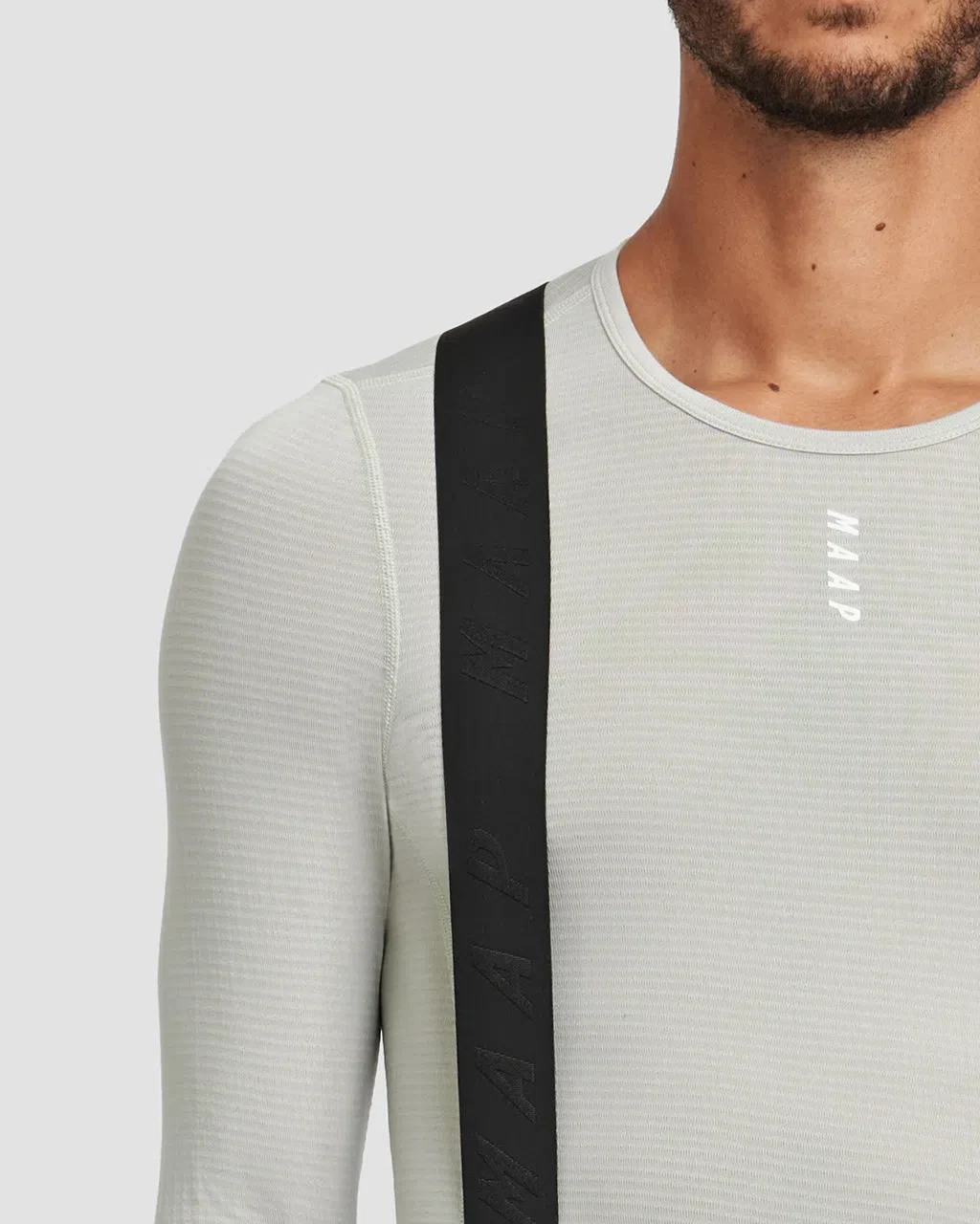 MAAP Thermal LS Base Layer Tee - Fog - Image 2