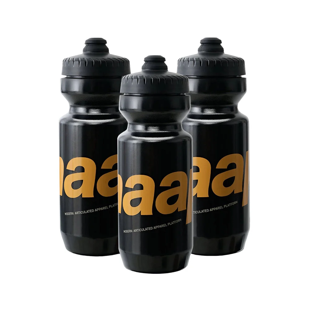 MAAP Training Bottle - Amber/Black - Image 2