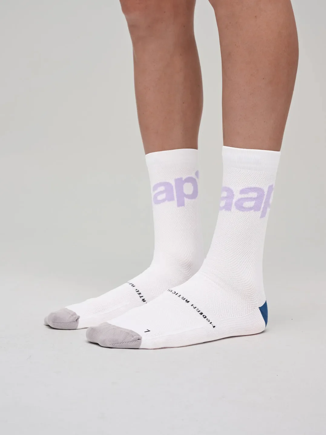 MAAP Training Socks - White/Purple - Image 2