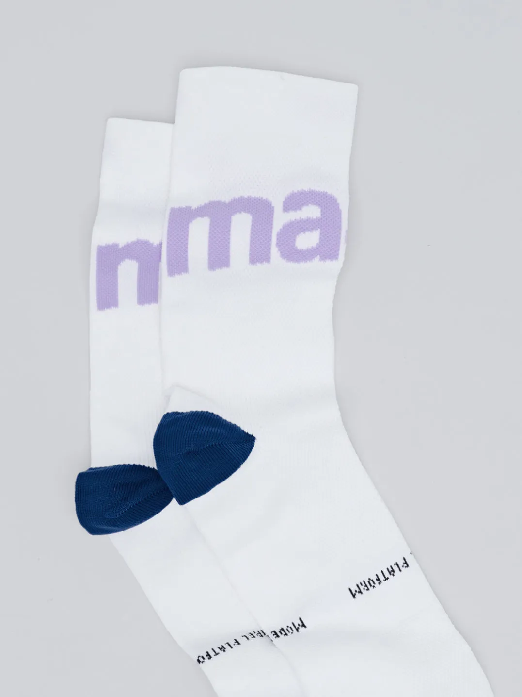 MAAP Training Socks - White/Purple - Image 4
