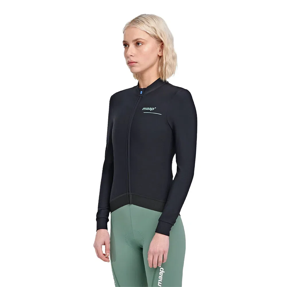 MAAP Training Thermal LS Women Jersey - Black - Image 2
