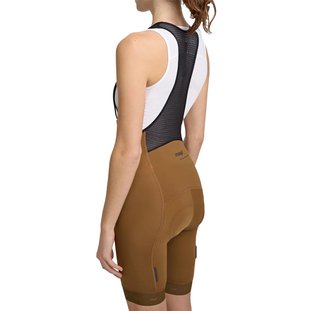 MAAP Training Women Bib Shorts 3.0 AW2023 - Toffee/Black - Image 4