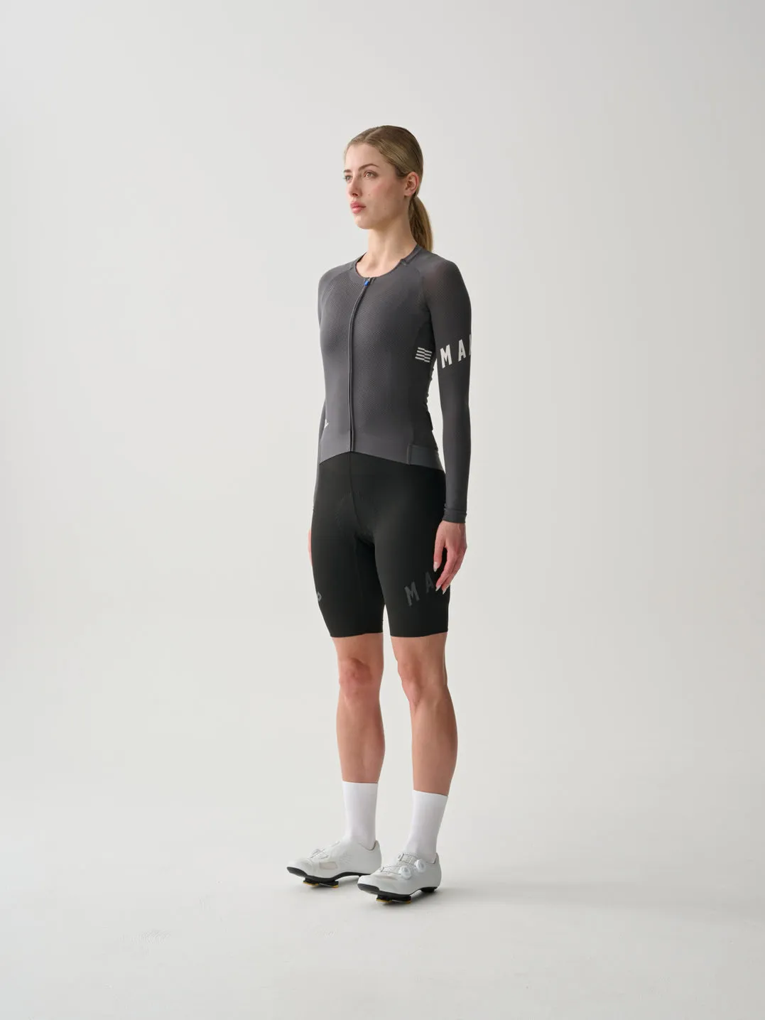 MAAP Women Aeon Bib Shorts - Black/Black - Image 2