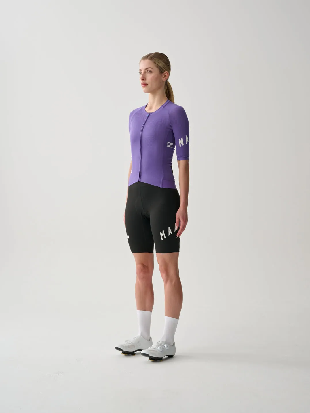 MAAP Women Aeon Bib Shorts - Black/White - Image 2