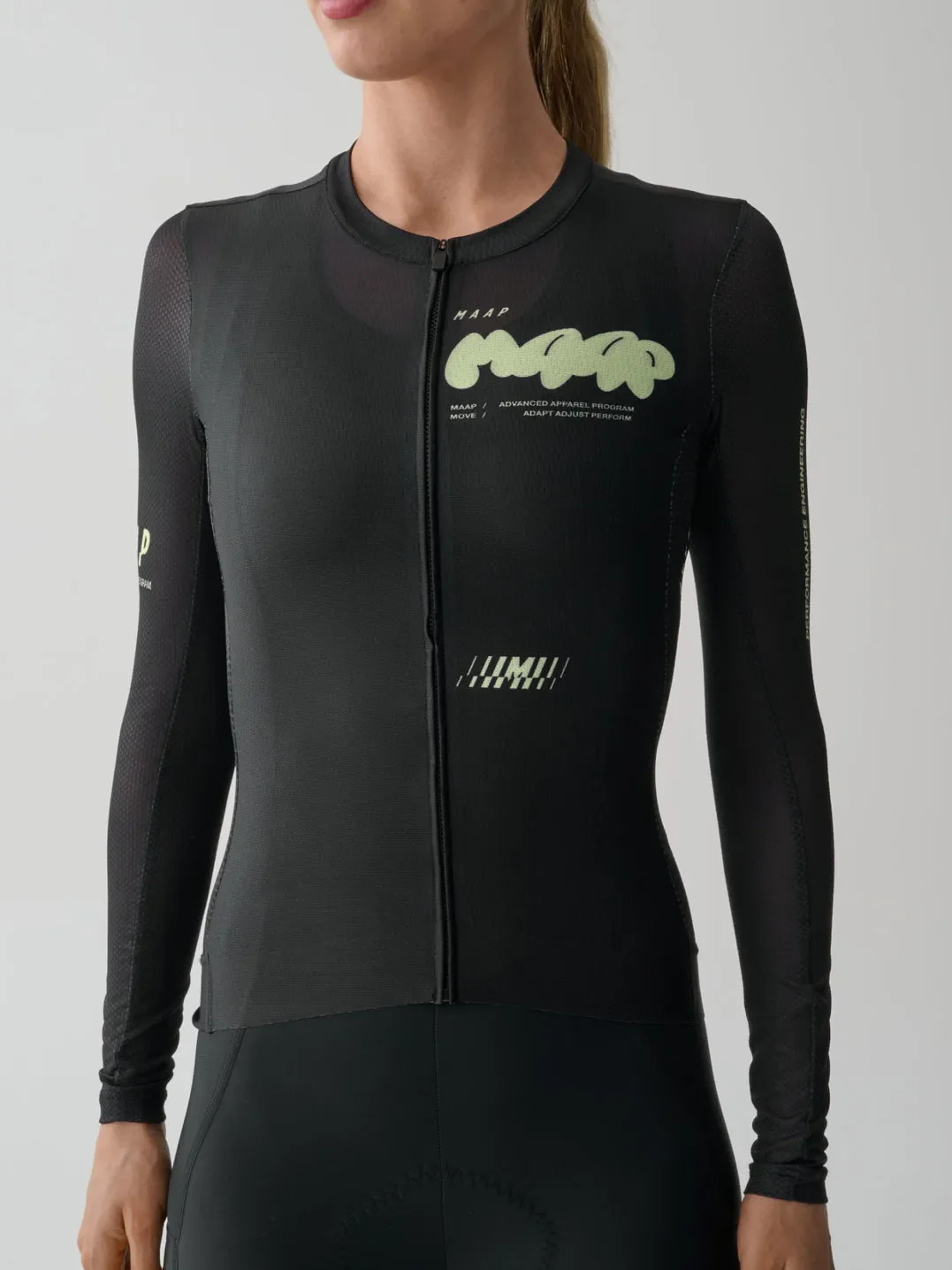 MAAP Women Aerate Pro Air LS Jersey 3.0 - Black - Image 2