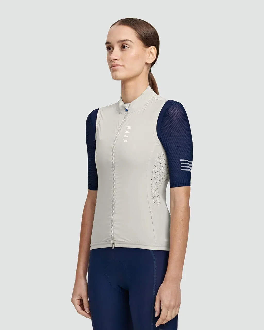 MAAP Women Draft Team Vest - Fog AW2023 - Image 2