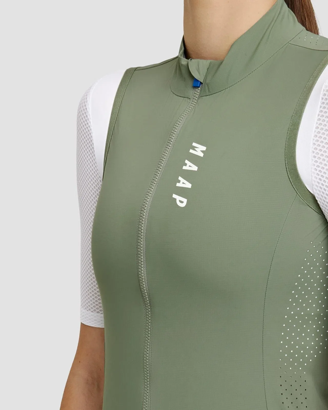 MAAP Women Draft Team Vest - Seagrass AW2022 - Image 4