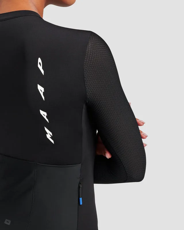 MAAP Women Evade Pro Base LS Jersey 2.0 - Black - Image 3