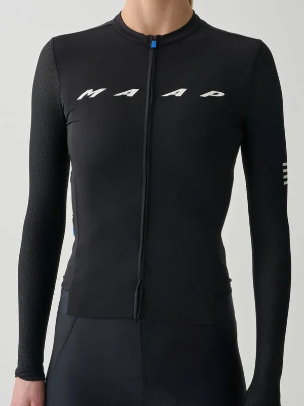 MAAP Women Evade Pro Base LS Jersey 2.0 - Black - Image 4