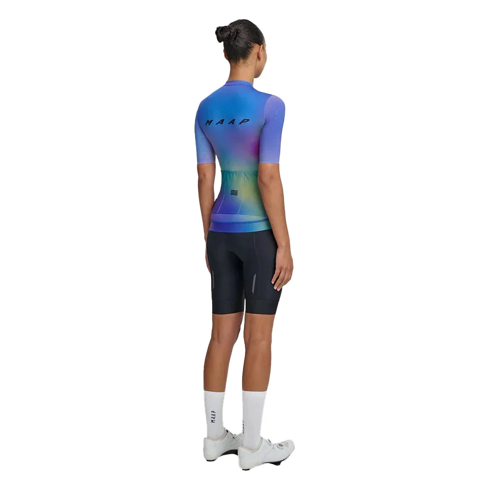 MAAP Women's Blurred Out Pro Hex Jersey 2.0 - Blue Mix - Image 4