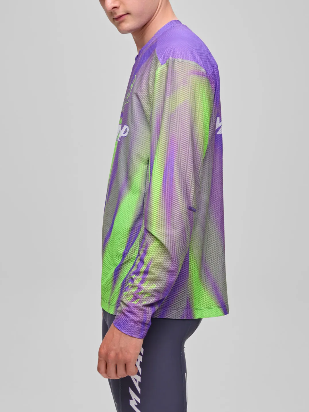 MAAP WorldTour 26 Air Mesh LS Tee - Blackout Glow - Image 3