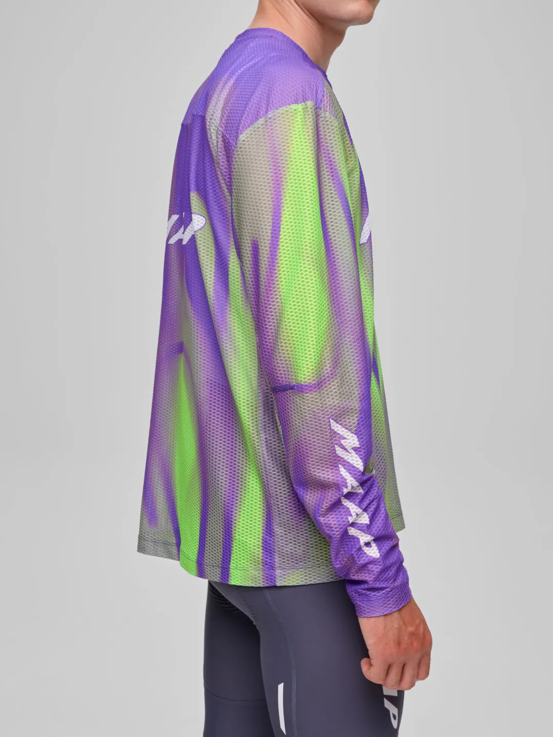 MAAP WorldTour 26 Air Mesh LS Tee - Blackout Glow - Image 4