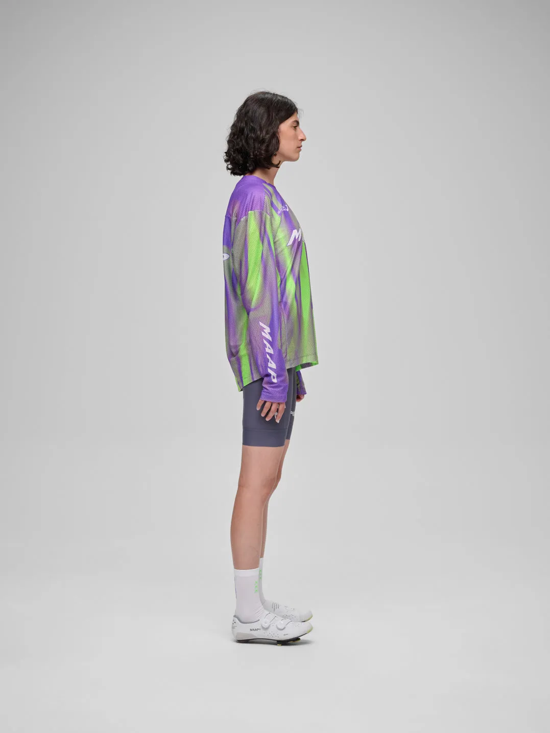 MAAP WorldTour 26 Air Mesh LS Tee - Blackout Glow - Image 7