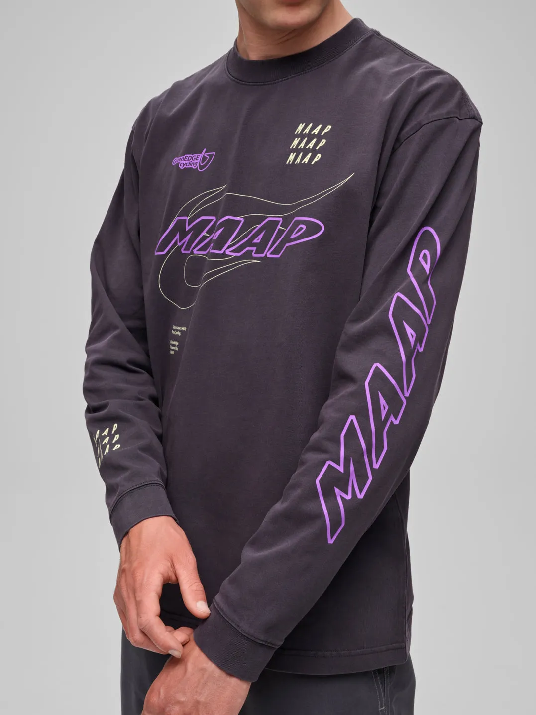 MAAP WorldTour 26 LS Tee - Glow Ink - Image 3
