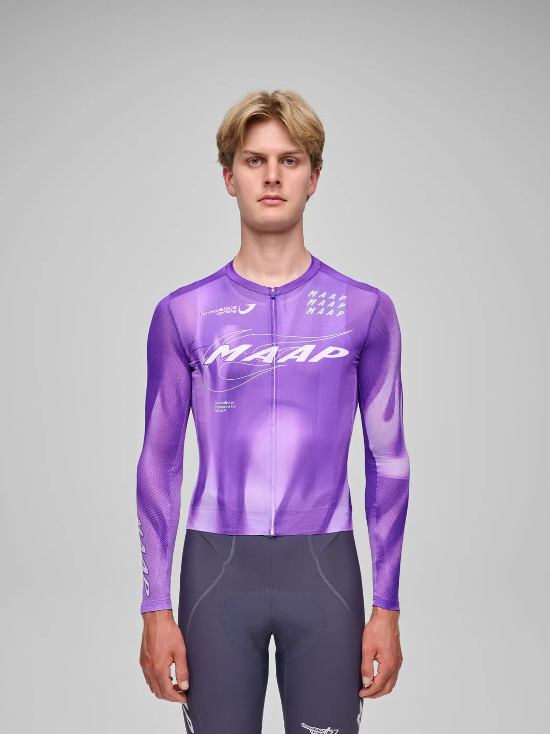 MAAP WorldTour 26 Pro Air LS Jersey 3.0 - Electric Purple - Image 2