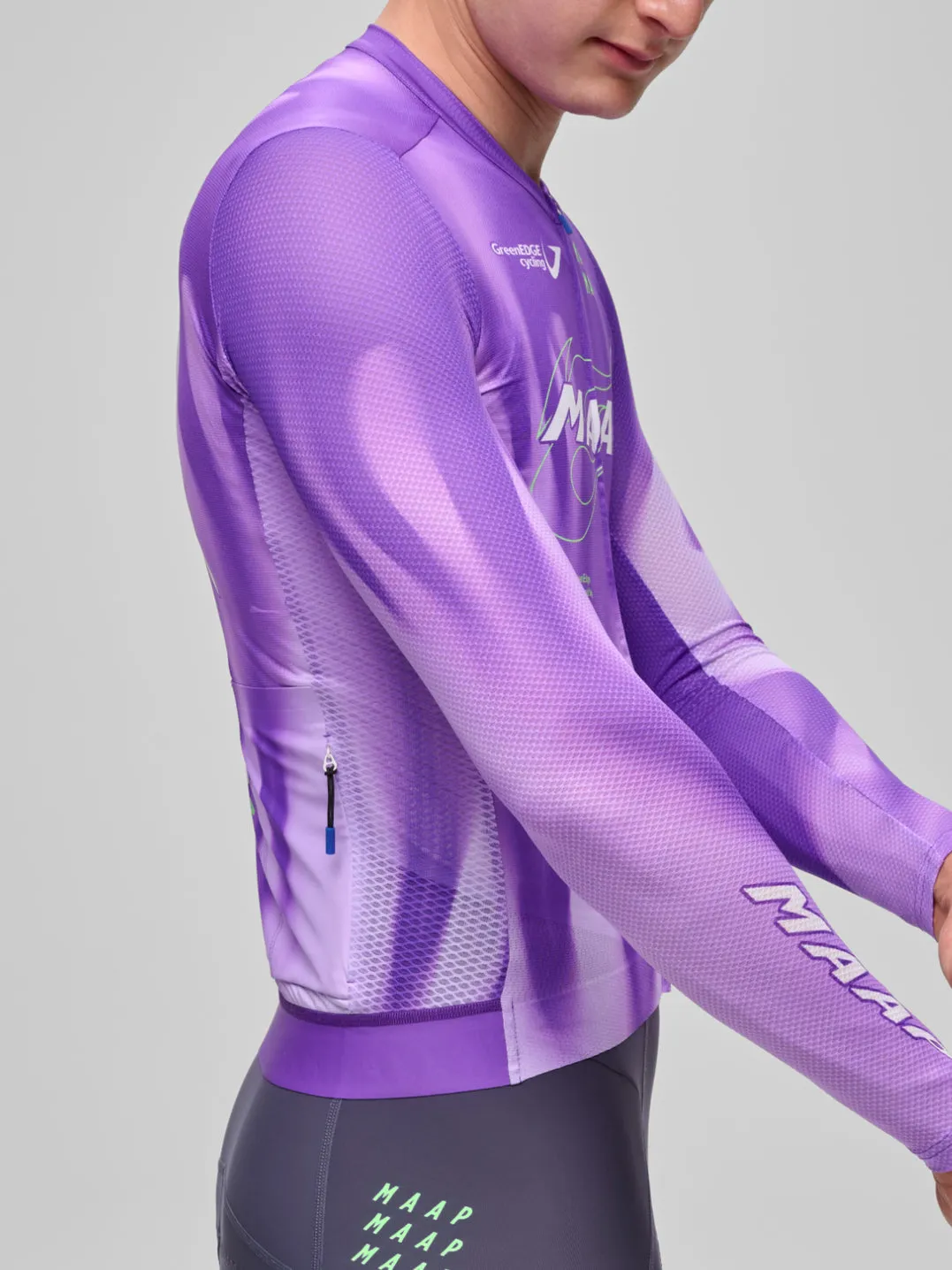 MAAP WorldTour 26 Pro Air LS Jersey 3.0 - Electric Purple - Image 5